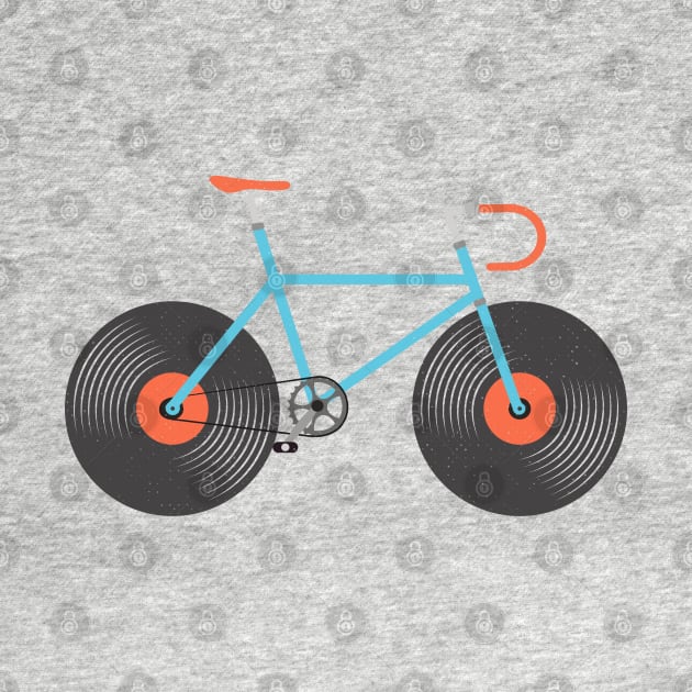 Vinyl Cyclist by susanne.haewss@googlemail.com